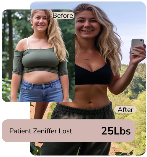 Leanefy patient weight loss success story with telehealth medical program